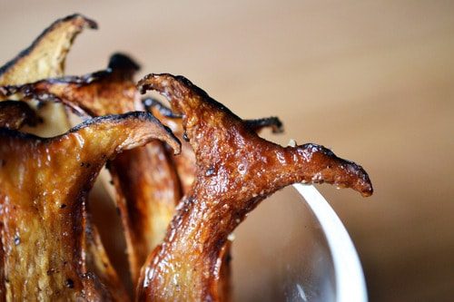 Crispy Mushroom Chips