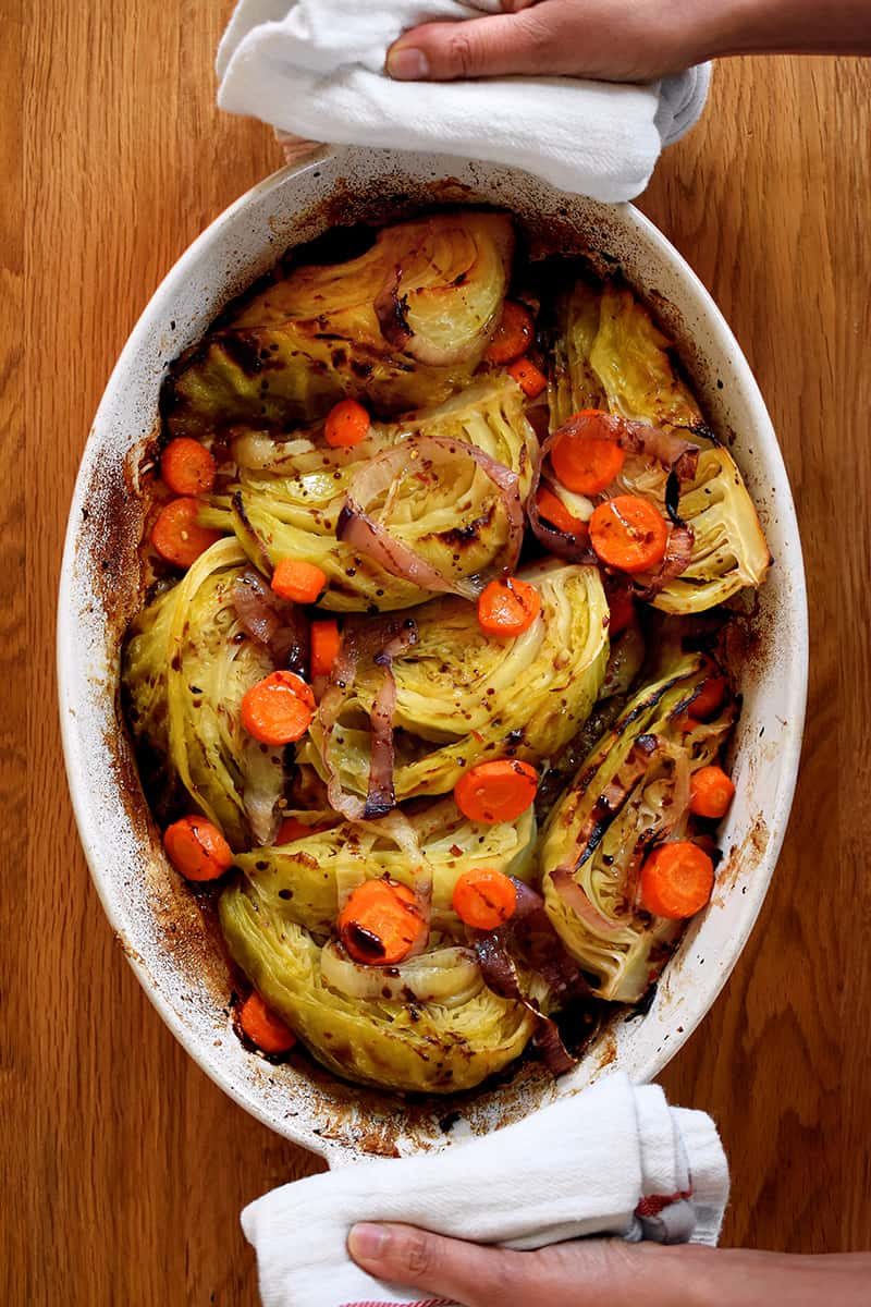 Weeknight World's Braised Cabbage