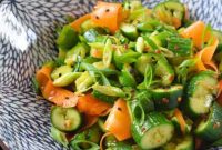 Crisp Smashed Cucumber Delight