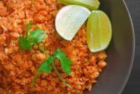 Whole30 Low Carb Mexican Cauliflower Rice