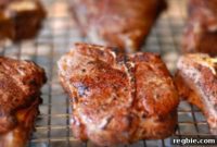 Tender Sous Vide Goat Loin Chops