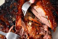 Effortless Peach Glazed Pork Roast