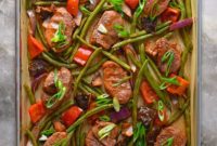 Sticky Sweet and Spicy Sheet Pan Pork