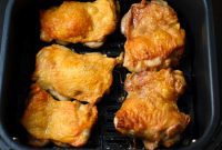 Ultimate Crispy Air Fryer Chicken Thighs
