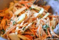 Almond Crunch Asian Chicken Salad