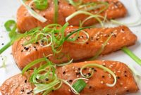 Simple Whole30 Gluten Free Teriyaki Salmon