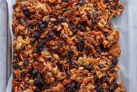 Indulgent Chocolate Cherry Granola Paleo Vegan Gluten Free