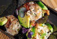 Healthy Keto Whole30 California Hand Roll
