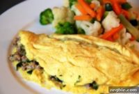 Tunisian Tabil Pork and Spinach Omelet