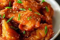 Sweet and Sticky Asian Chicken Wings Paleo Whole30 Gluten Free