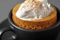 Quick Paleo Gluten-Free Pumpkin Mug Cake