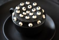 Paleo Black Sesame Mug Cake Indulgence