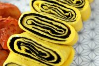 Fluffy Korean Nori Egg Rolls