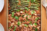 Simple Sheet Pan Chicken & Asparagus: Paleo Perfection