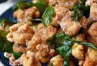 Clean Eating Taiwanese Popcorn Chicken
