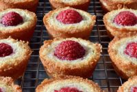 Paleo Raspberry Financiers