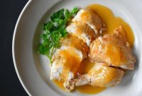 Quick Instant Pot Whole Chicken with Gravy Whole30 and Gluten Free