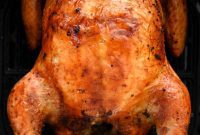 Golden Crispy Air Fried Whole Chicken