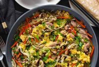 Clean Eating Moo Shu Chicken