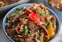 Gyudon The Ultimate Japanese Beef Bowl