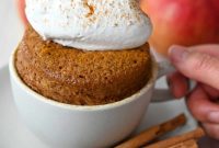 Gluten Free Paleo Nut Free Apple Mug Cake