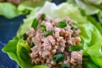 Clean Eating Chicken Lettuce Wraps Whole30 Paleo Approved