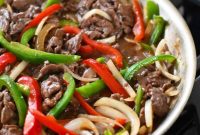 Sizzling Wok Pepper Steak