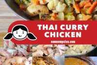 Aromatic Thai Chicken Curry