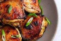 Flavorful and Fuss Free Gluten Free Asian Chicken Thighs Dinner