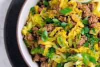 One Pan Beef Cabbage Wonder