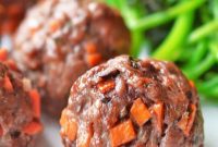 Sticky Glazed Asian Meatballs