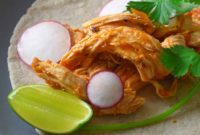 Instant Pot Whole30 Keto Salsa Chicken Tacos