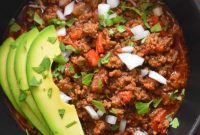 Day 3 Whole30: Satisfying Beef Chili
