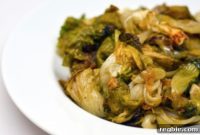Caramelized Roasted Escarole