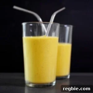 Golden Glow Smoothie by Michelle Tam https://nomnompaleo.com