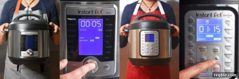 Primal Instant Pot Perfection 6 Front view comparison of the Instant Pot Ultra and Instant Pot Duo Plus models, highlighting popular choices for pressure cooking enthusiasts.