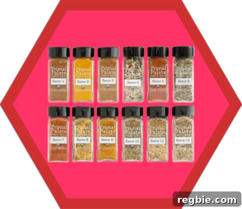 Primal Palate's Spice of the Month Club - a subscription for organic spices and unique blends, perfect for culinary adventurers.