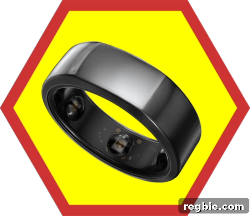 Holiday Gift Inspiration 2019 3 A closeup of an Oura ring, the best sleep and activity tracker, and one of Nom Nom Paleo's 2019 holiday gift guide picks.