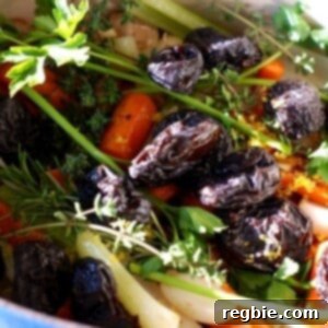 Raw vegetables and chicken drumsticks ready for cooking in Dorie Greenspan's Chicken-In-The-Pot recipe.