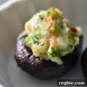 Shrimp-Stuffed Mushrooms by Michelle Tam / Nom Nom Paleo, a delicious and healthy gluten-free option.