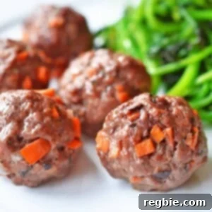 Asian Meatballs by Michelle Tam / Nom Nom Paleo https://nomnompaleo.com, a Whole30-friendly and family-friendly recipe.