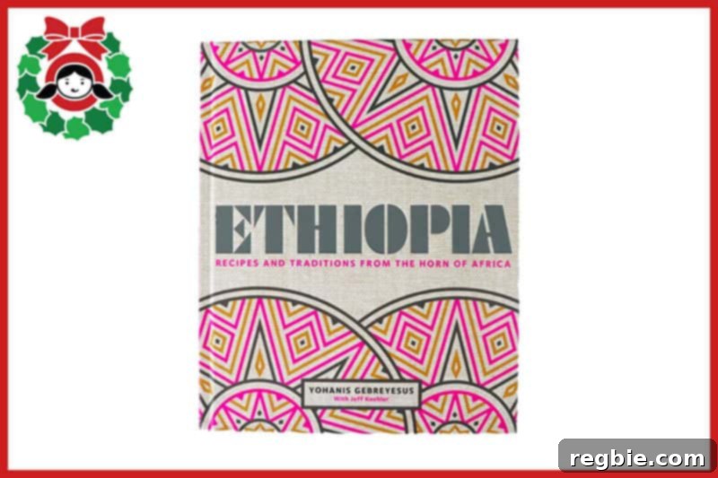 The cover of Yohanis Gebreyesus's Ethiopia cookbook, an enticing culinary journey.