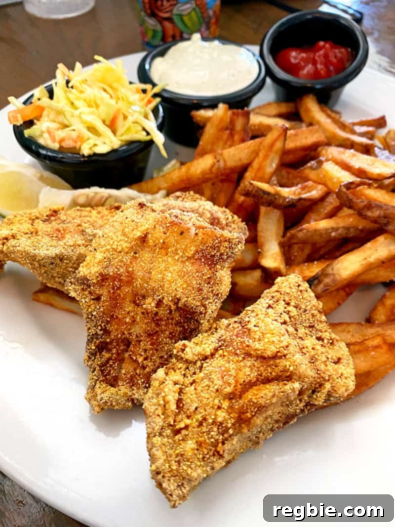 Gluten-free fish and chips at Foster's Kitchen on the Big Island