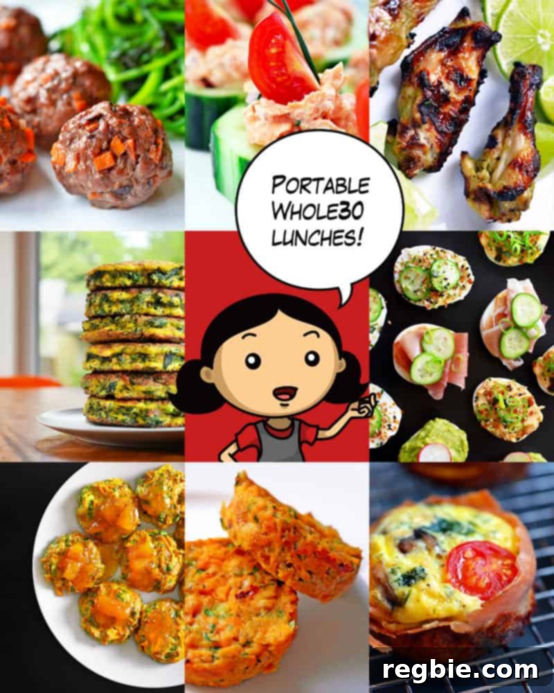 Grab-and-Go Whole30 Lunches 2 Portable Whole30 Lunch Ideas by Michelle Tam