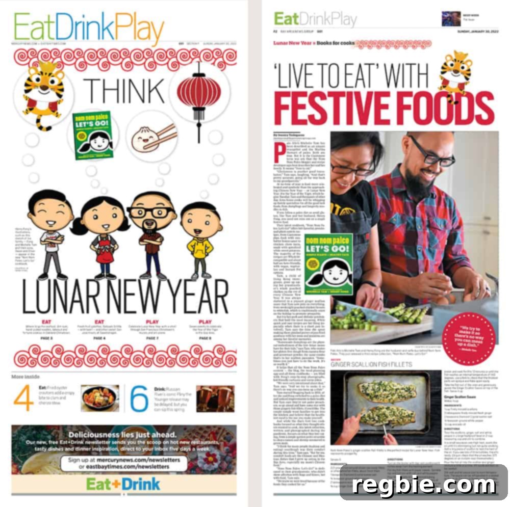 Nom Nom Paleo: Your Flavor Journey Begins 5 News clipping of Nom Nom Paleo featured in the San Jose Mercury News