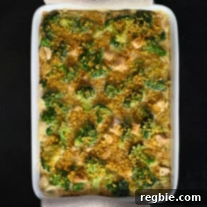 Two hands are holding a paleo chicken divan casserole right out of the oven, ready to serve.