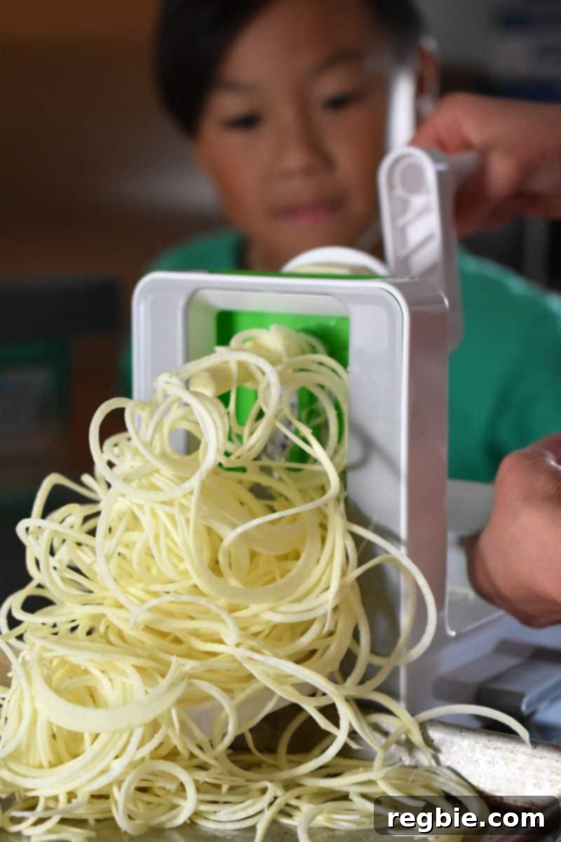 Holiday Gift Guide 2016 by Michelle Tam - Inspiralizer and OXO Spiralizer for Vegetable Noodles