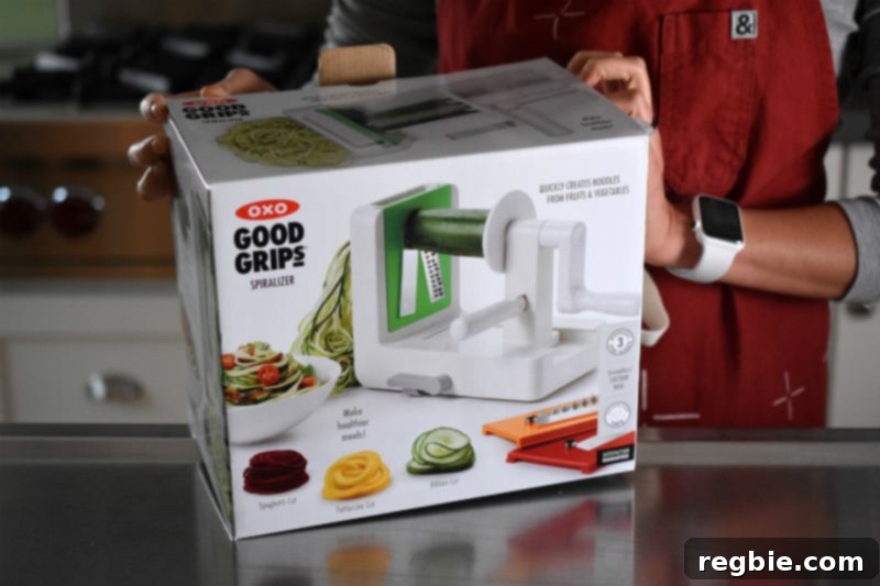 Holiday Gift Guide 2016 by Michelle Tam - OXO Spiralizer Detailed View