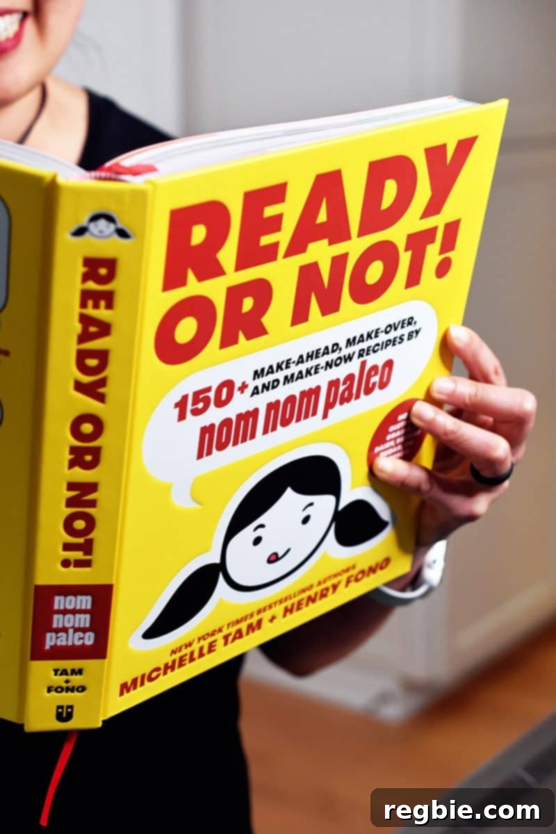 Michelle Tam of Nom Nom Paleo with Ready or Not! Cookbook