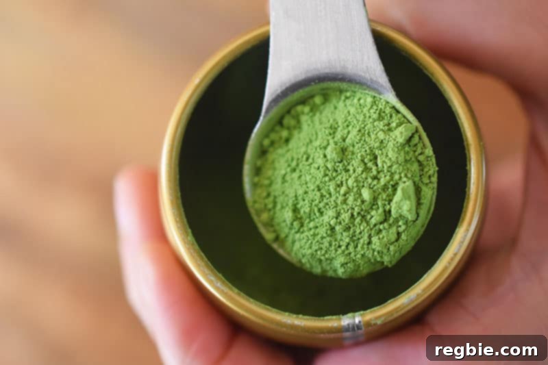 Michelle Tam's Cold Matcha Latte for Nom Nom Paleo